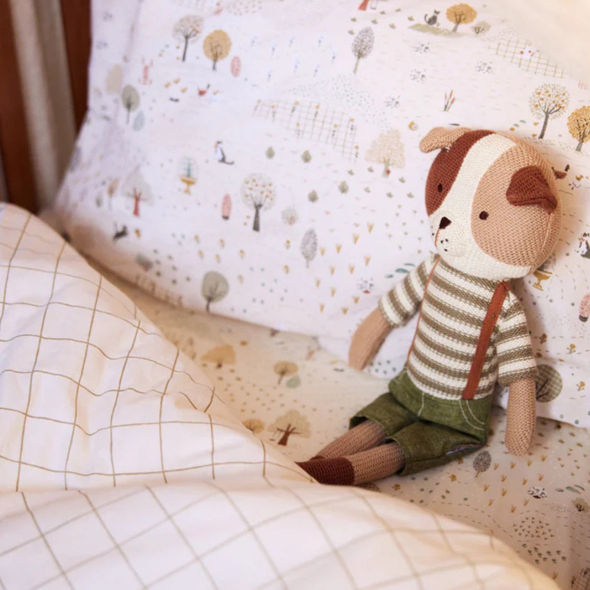 Housse de couette et taie 100x140cm - Tiny Park