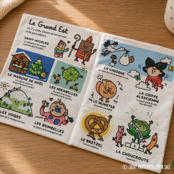 La Gazette des Bébés « Grand Est » – Livre d’éveil en tissu BAYARD JEUNESSE