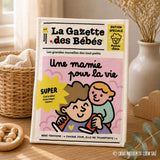 La Gazette des Bébés « Une Mamie pour la Vie » – Livre d’éveil en tissu BAYARD JEUNESSE