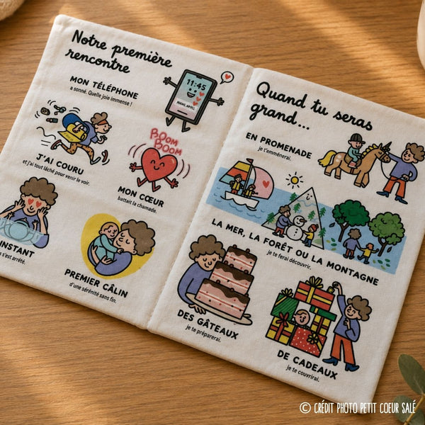 La Gazette des Bébés « Une Mamie pour la Vie » – Livre d’éveil en tissu BAYARD JEUNESSE