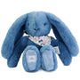 LAPIN FLEURETTE - BLEU 25 cm HISTOIRE D'OURS