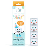 CUBES LUMINEUX BLANC MULTICOLORE GLO PALS