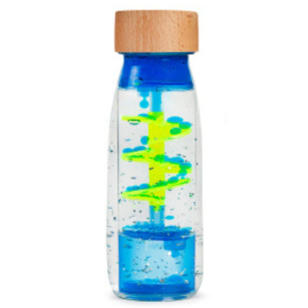 Bouteille Sensorielle Move Spirale Blue PETIT BOOM