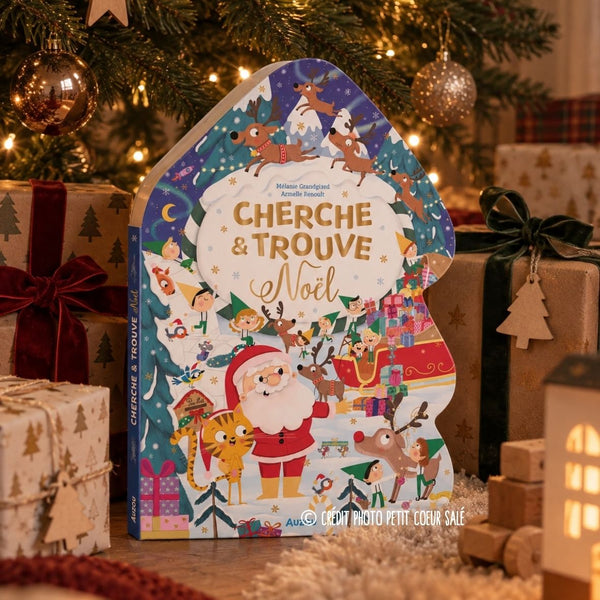 Cherche et Trouve Noël – Dès 3 ans - Livre AUZOU