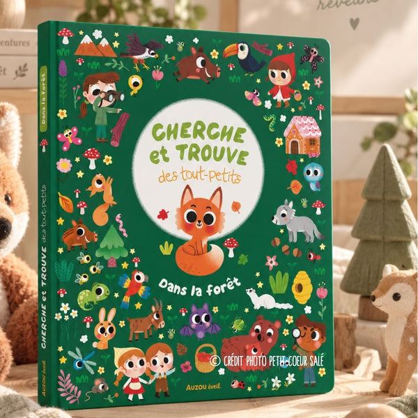 Cherche et trouve des tout-petits – Dans la forêt - AUZOU AUZOU
