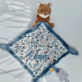Doudou carré renard - Forest Friends LITTLE DUTCH