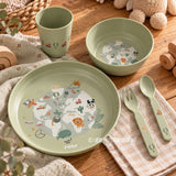 Coffret repas bébé Petit Explorateur – Service de table 5 pièces REER