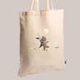Tote bag Ours sur guirlande en coton biologique GMLB