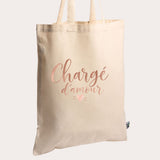 Tote bag chargé d'amour GMLB