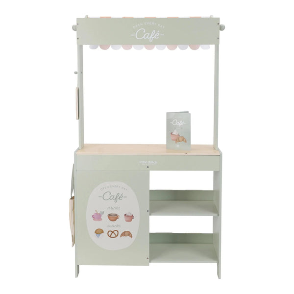 Marchande en bois FSC – Étal de marché & café LITTLE DUTCH