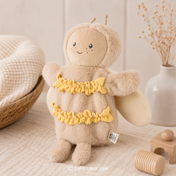 Marionnette abeille – peluche douce et ludique pour enfant STERNTALER