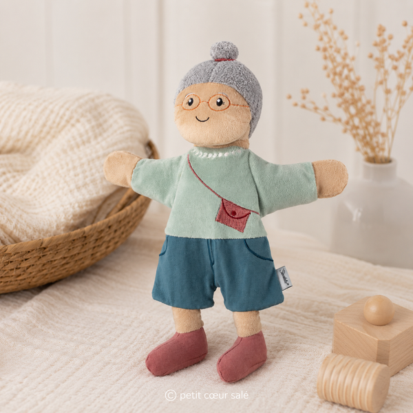 Marionnette mamie – marionnette enfant douce et amusante STERNTALER