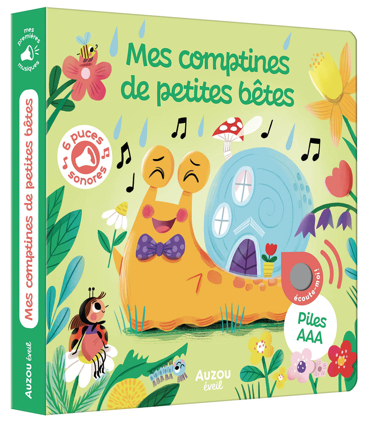 Mes premiers sonores - Mes comptines de petites bêtes AUZOU