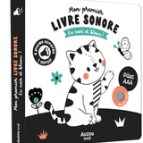 Mes premiers sonores - Mon premier livre sonore en noir et blanc ! AUZOU