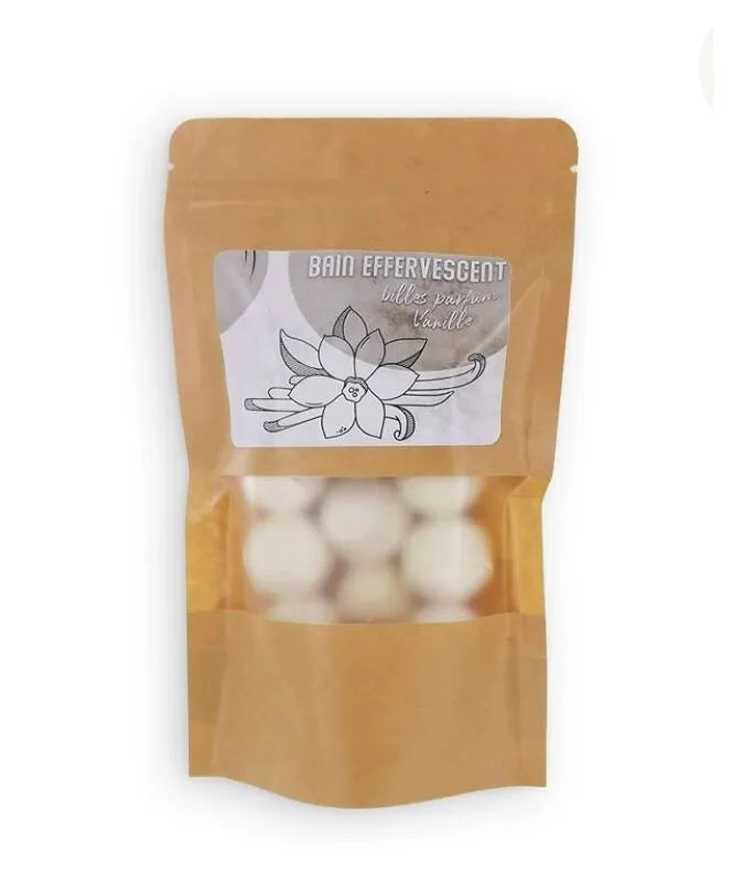 Mini-billes effervescentes pour le bain Coco SAVONNERIE DE L'ILOT