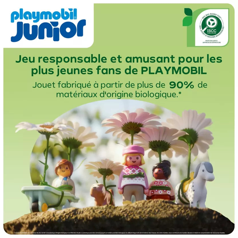 Minnie Playmobil Junior – voiturette à fruits jouet bébé dès 1 an