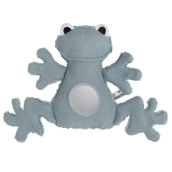 Miroir doudou d'éveil grenouille vert