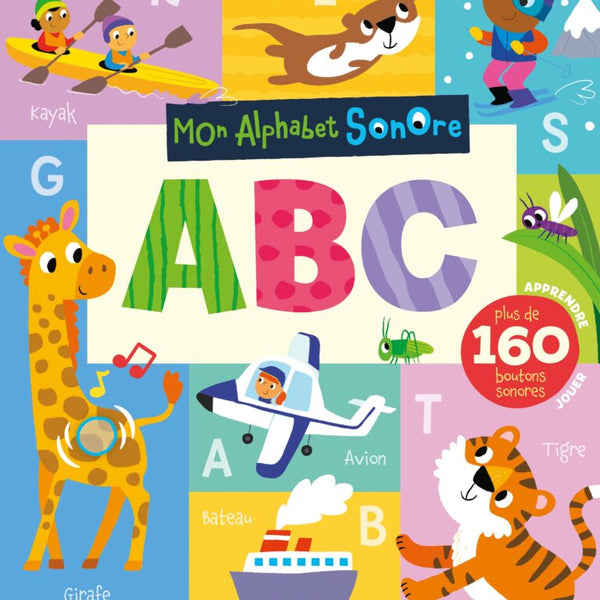 Mon alphabet sonore – ABC - Livre 1 2 3 SOLEIL