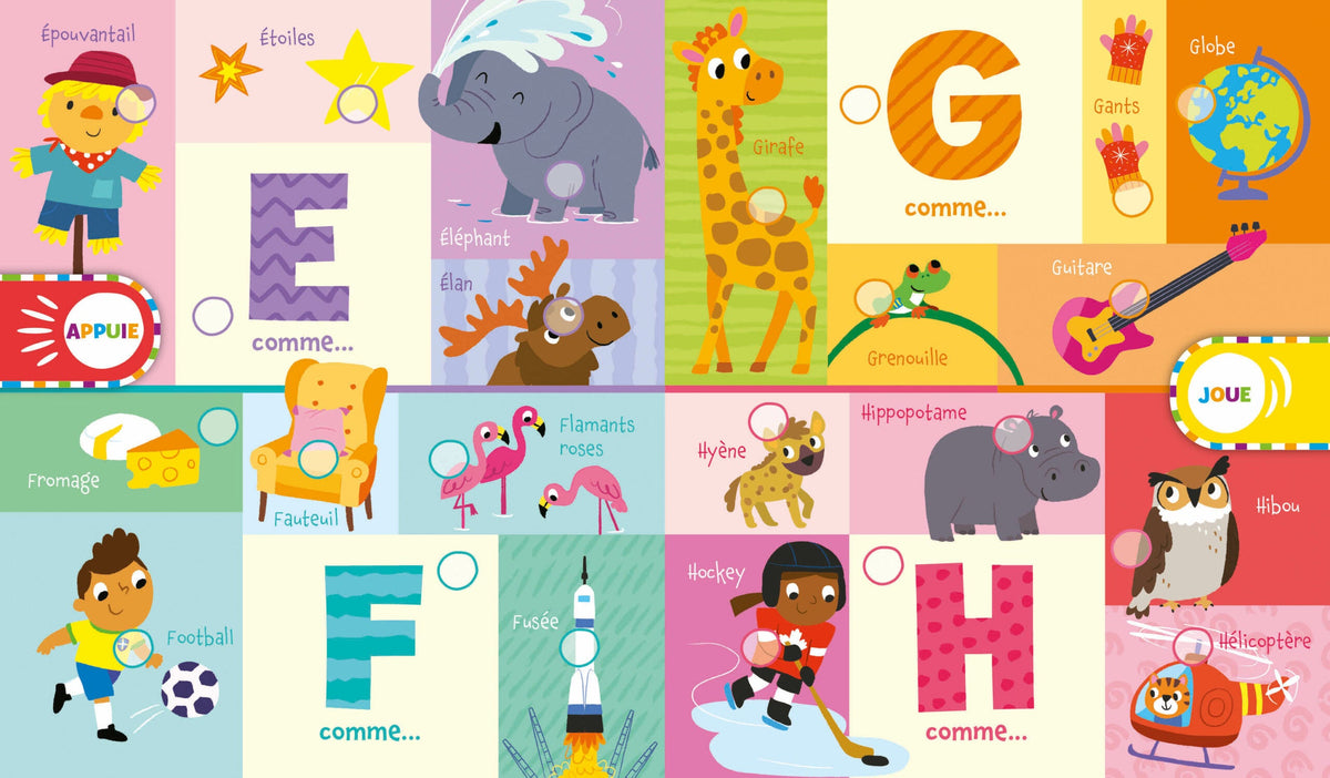 Mon alphabet sonore – ABC - Livre 1 2 3 SOLEIL