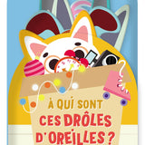Mon coucou sonore - À qui sont ces drôles d'oreilles ? AUZOU