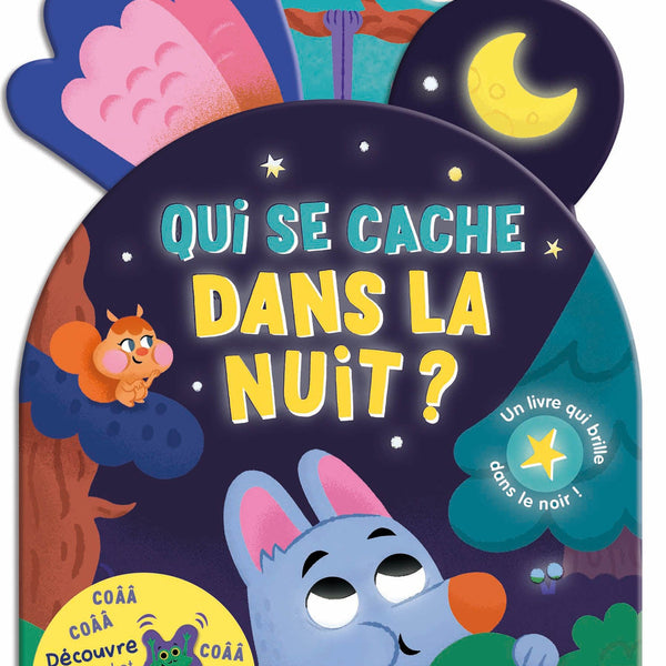 Mon coucou sonore - Qui se cache dans la nuit ? AUZOU