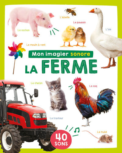 Mon imagier sonore – La Ferme 1 2 3 SOLEIL