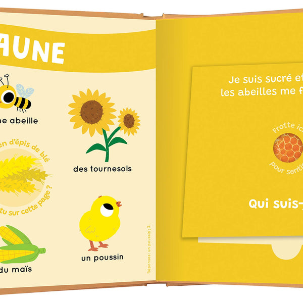 Mon livre des odeurs et des couleurs - La ferme AUZOU
