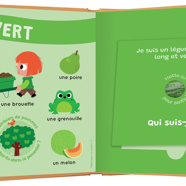 Mon livre des odeurs et des couleurs - La ferme AUZOU