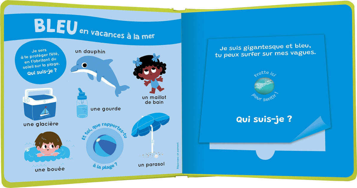 Mon livre des odeurs et des couleurs - Les saisons AUZOU