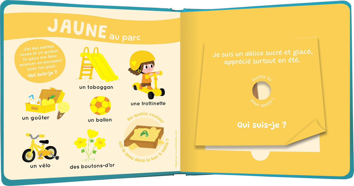 Mon livre des odeurs et des couleurs – Ma journée AUZOU