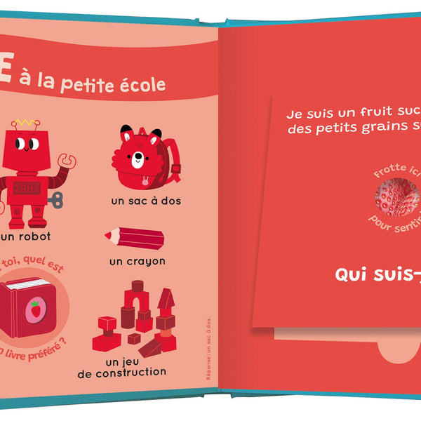 Mon livre des odeurs et des couleurs – Ma journée AUZOU