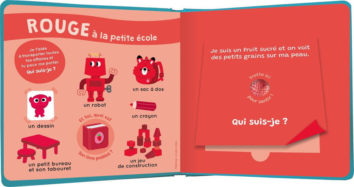 Mon livre des odeurs et des couleurs – Ma journée AUZOU
