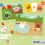 Mon petit coffret aimanté – La ferme – Dès 3 ans AUZOU