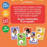 Mon premier Jacques a dit – Jeu de cartes dès 3 ans AUZOU