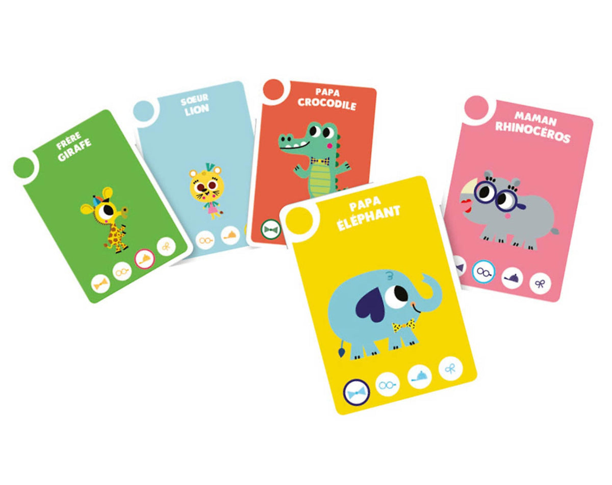 Mon premier jeu de 5 familles – Jeu de cartes dès 3 ans AUZOU