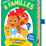 Mon premier jeu de 6 familles – Dès 3 ans AUZOU