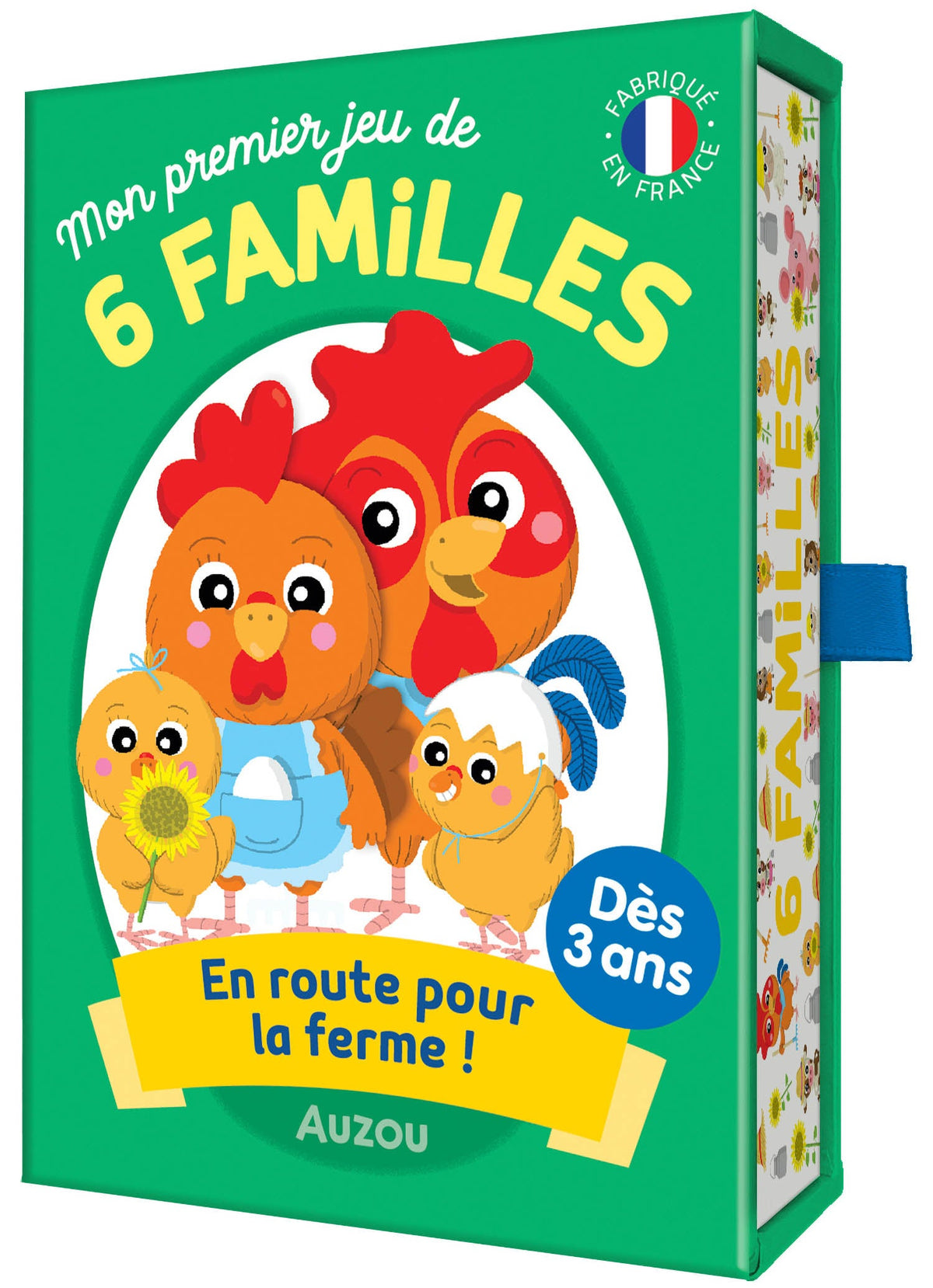 Mon premier jeu de 6 familles – Dès 3 ans AUZOU