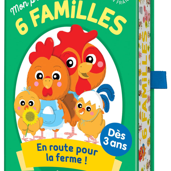 Mon premier jeu de 6 familles – Dès 3 ans AUZOU