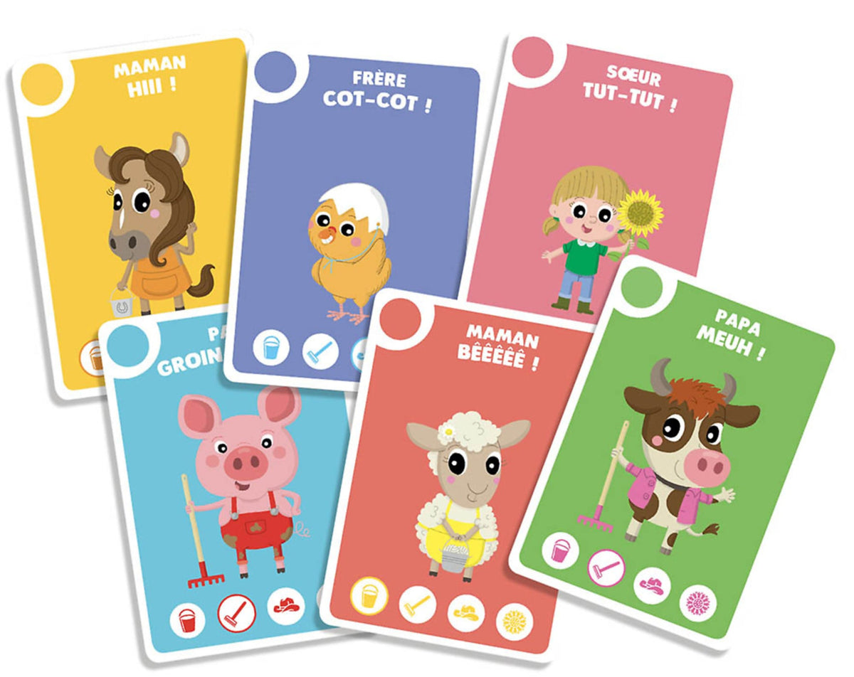 Mon premier jeu de 6 familles – Dès 3 ans AUZOU