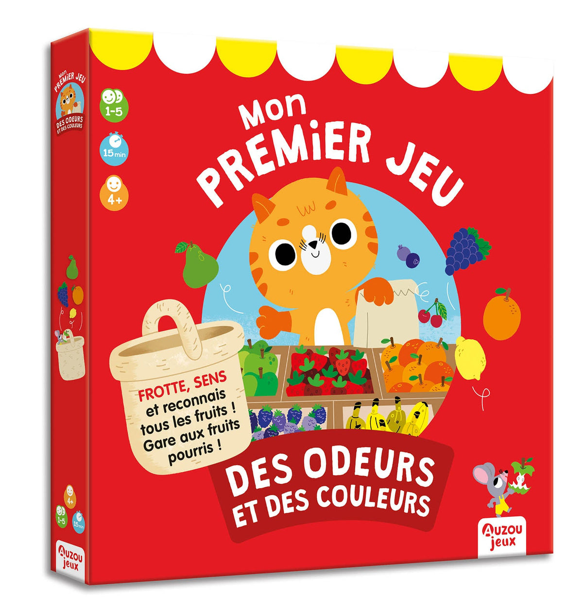 Mon premier jeu des odeurs et des couleurs – Jeu sensoriel dès 3 ans AUZOU
