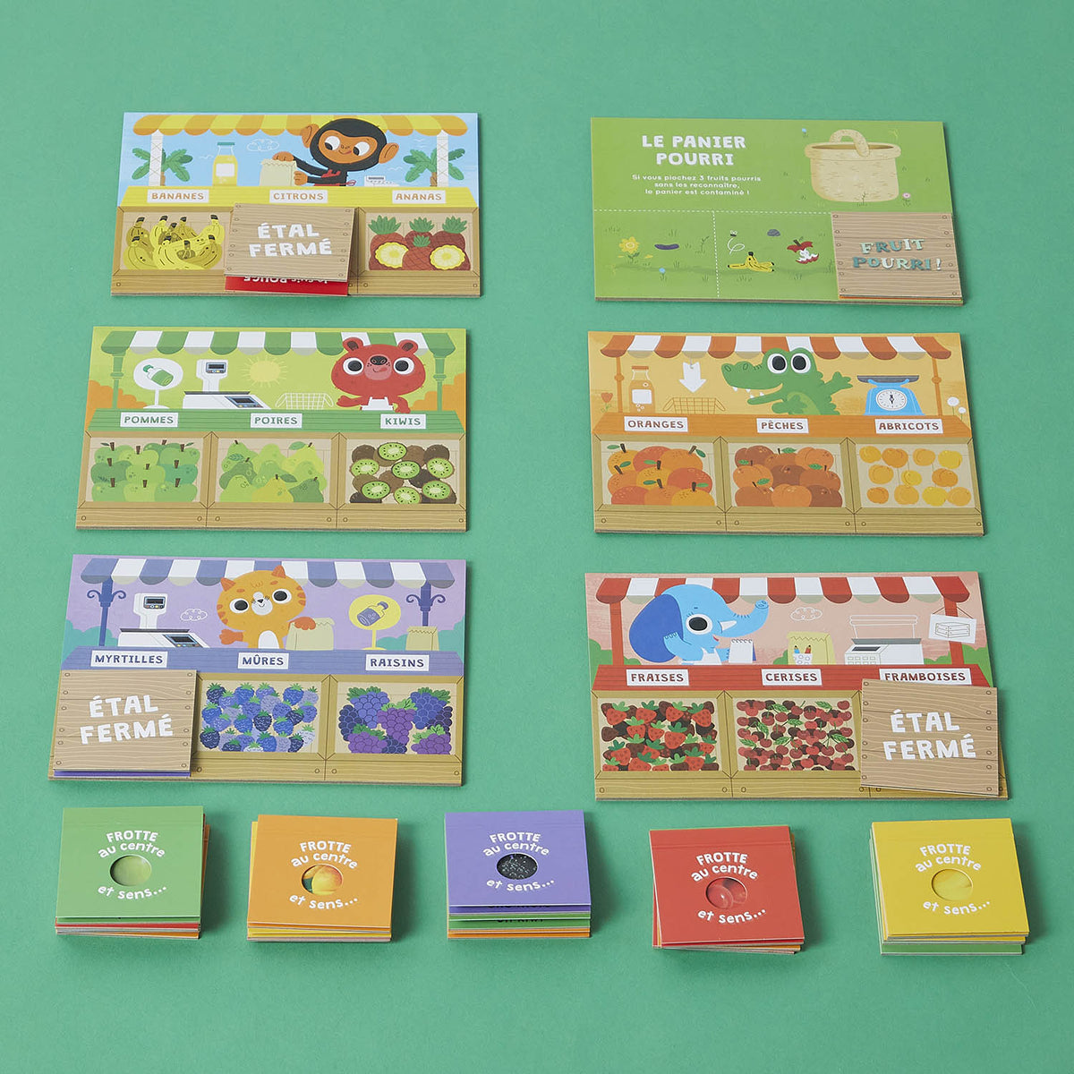 Mon premier jeu des odeurs et des couleurs – Jeu sensoriel dès 3 ans AUZOU