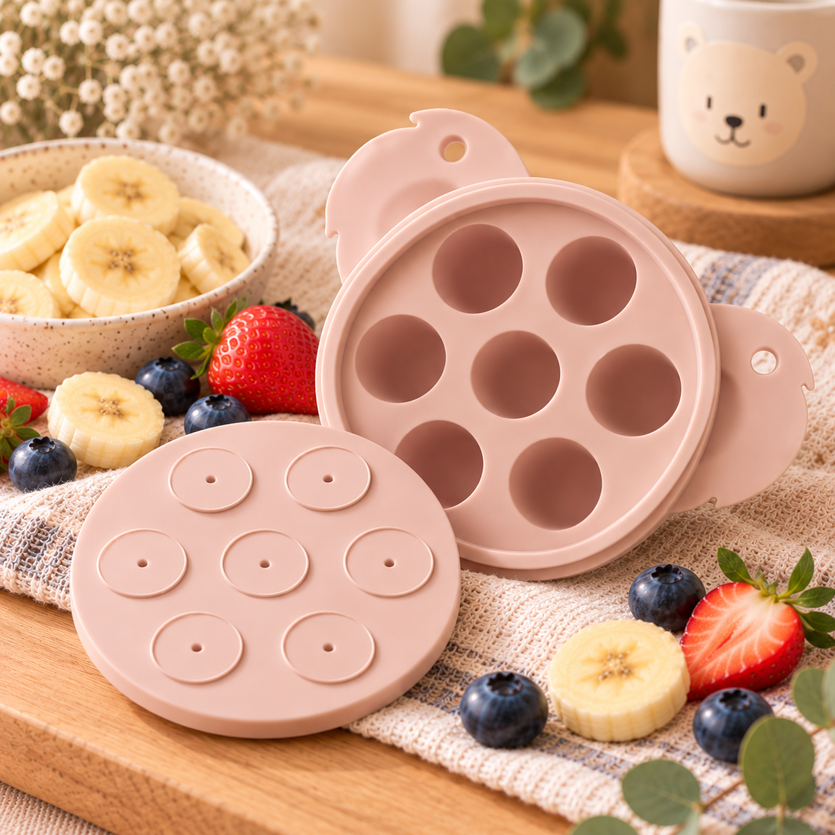 Moule de congélation Koala pour tétine grignoteuse – Portions bébé GMLB