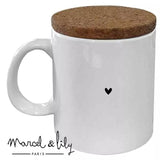 Mug en céramique message d’amour fabriqué en France 325 ml