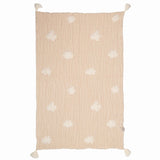 Couverture bébé matelassée en coton, indispensable de la liste de naissance