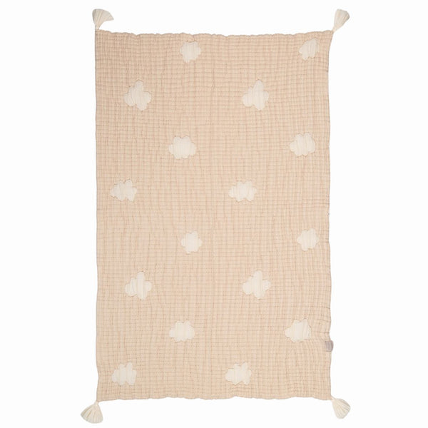 Couverture bébé matelassée en coton, indispensable de la liste de naissance