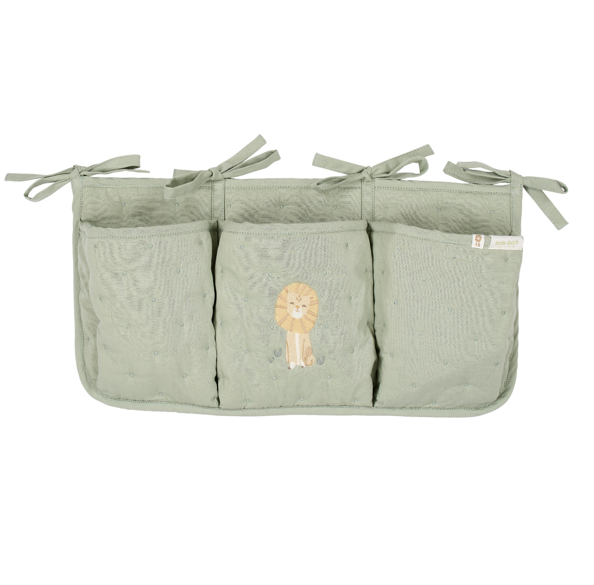 Un organisateur pratique et esthétique pour garder tous les essentiels de bébé bien rangés.