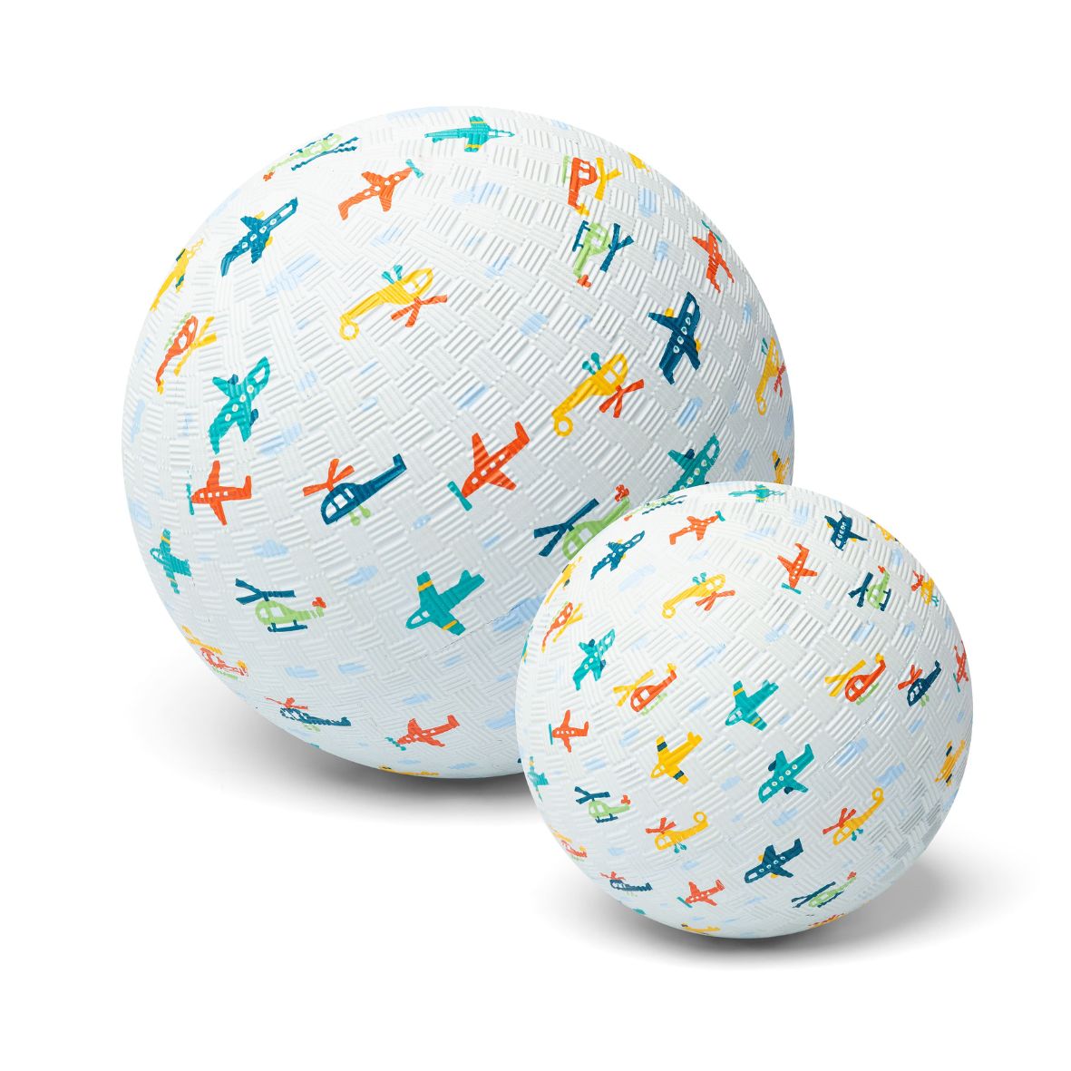 Balle bébé avions en caoutchouc naturel – 13 cm ou 18 cm idéal pour l'éveil et le jeu