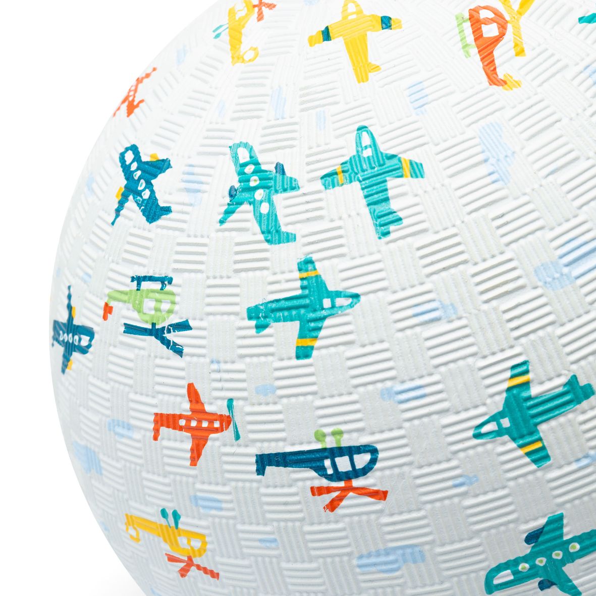 Balle bébé avions en caoutchouc naturel – 13 cm ou 18 cm idéal pour l'éveil et le jeu