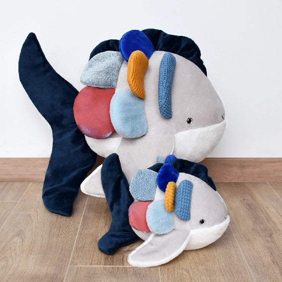 Peluche Poisson Arc-en-ciel - 25 cm