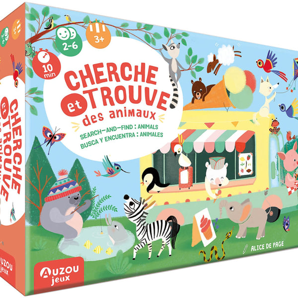 P’tit jeu – Cherche et trouve – Les animaux AUZOU